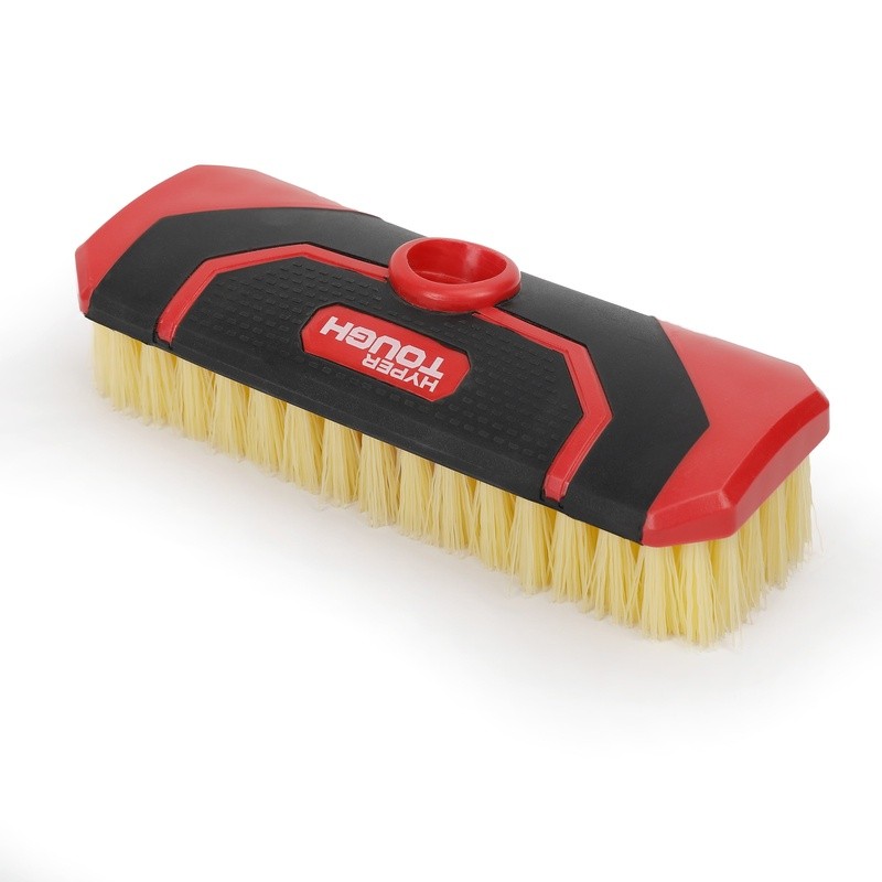Heavy Duty Scrub Brush W/ Threaded Socket Non-Slip Grip Durable Cleaning Tool US