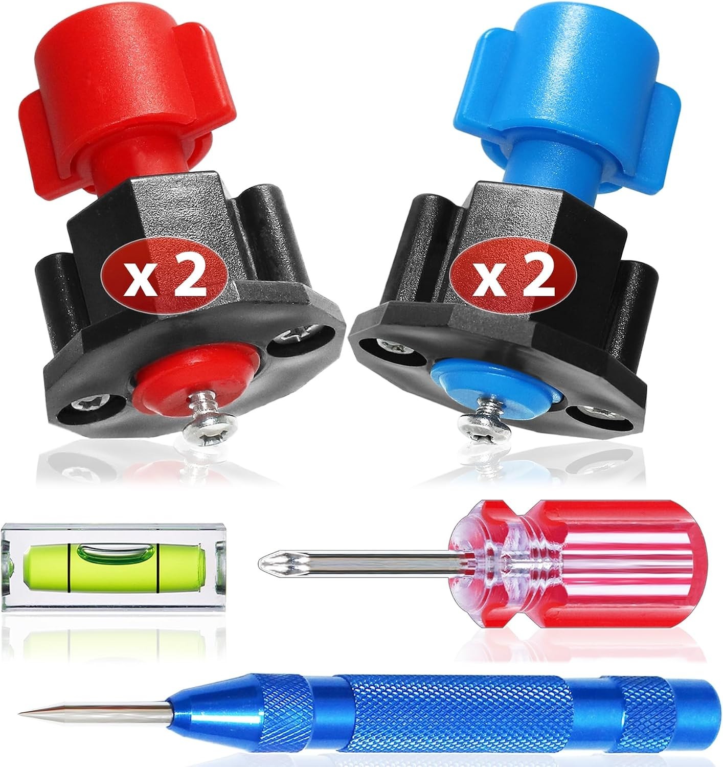 Versatile Wall Hanging Kit with Tools for Keyhole & Sawtooth Frames – 10 lbs Max