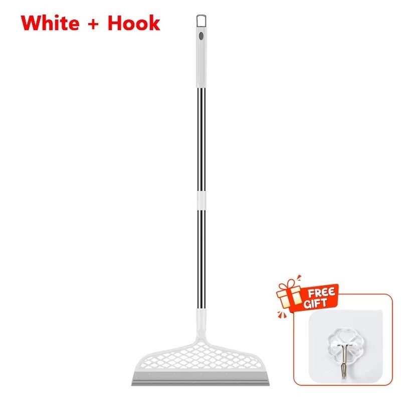 Silicone Broom Floor Cleaning Squeegee Pet Hair Dust Brooms Bathroom Floor