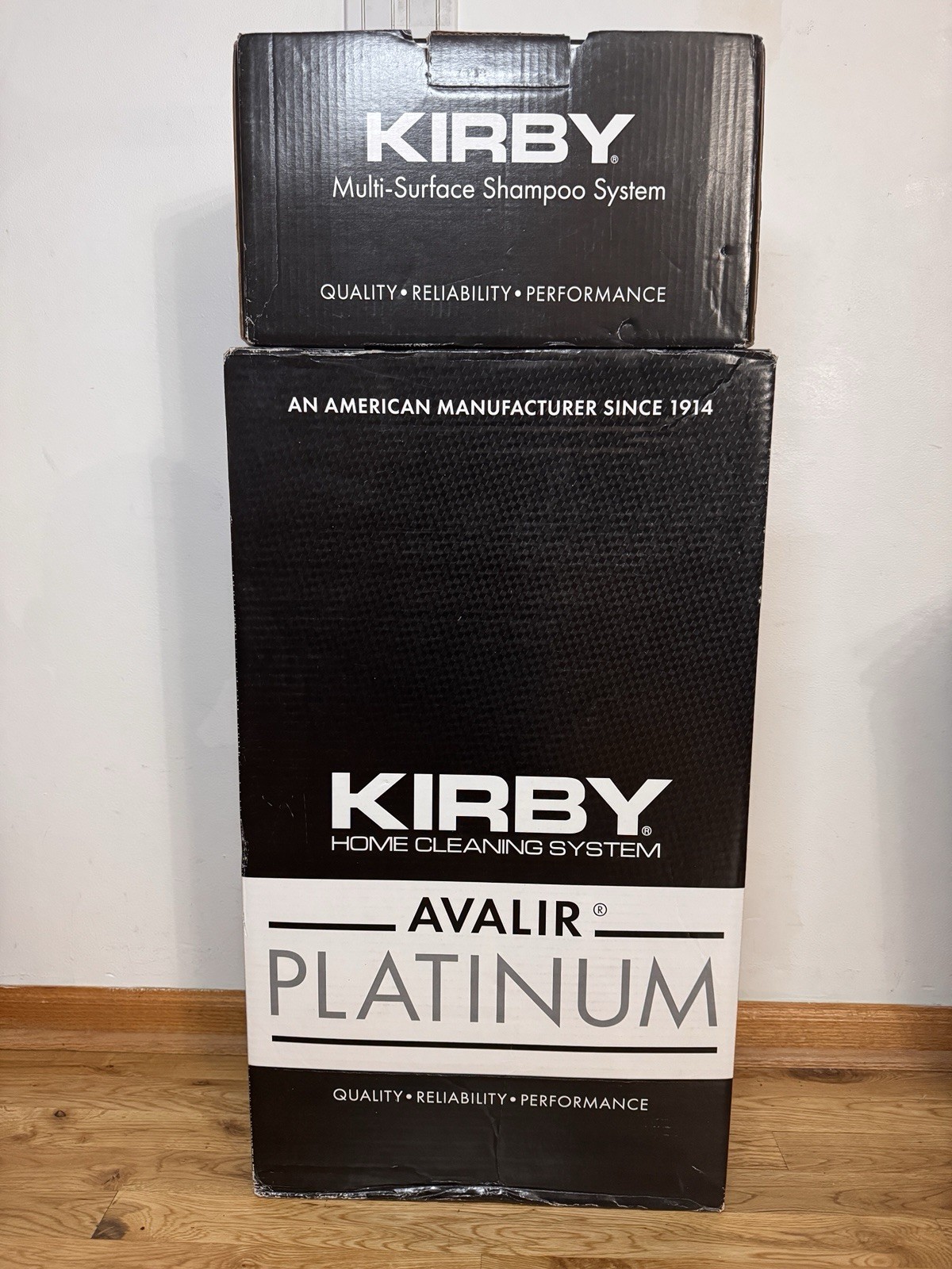 Kirby Avalir Platinum Vacuum w/Attachments Surface Shampoo System (READ) 220V
