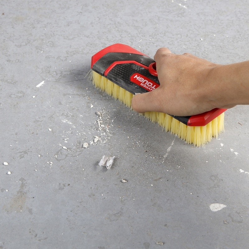Heavy Duty Scrub Brush W/ Threaded Socket Non-Slip Grip Durable Cleaning Tool US