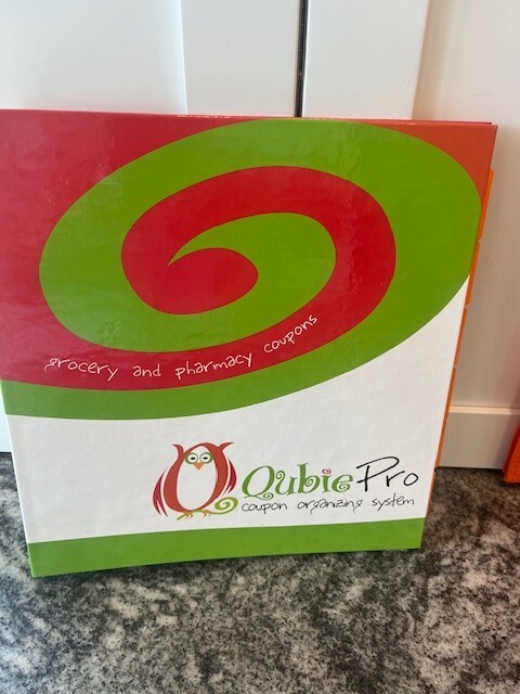 Qubie Coupon Organizing System (Large, medium and small sizes with carry bag)