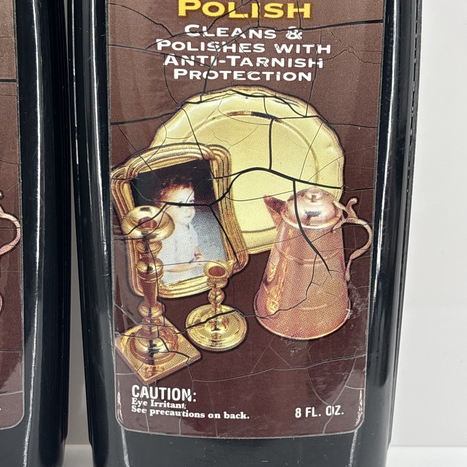 Twinkle Brass & Copper Polish Anti-Tarnish Protection 8 oz Malco USA Vintage NOS