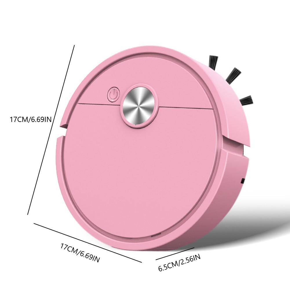 3 in 1 Robot Vacuum Rechargeable Sweeper Strong Suction Floor Cleaner USA New…