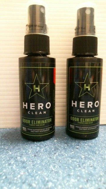 Hero Clean Odor Eliminator 2 fl oz Scent 1, LOT OF 2 Free Shipping