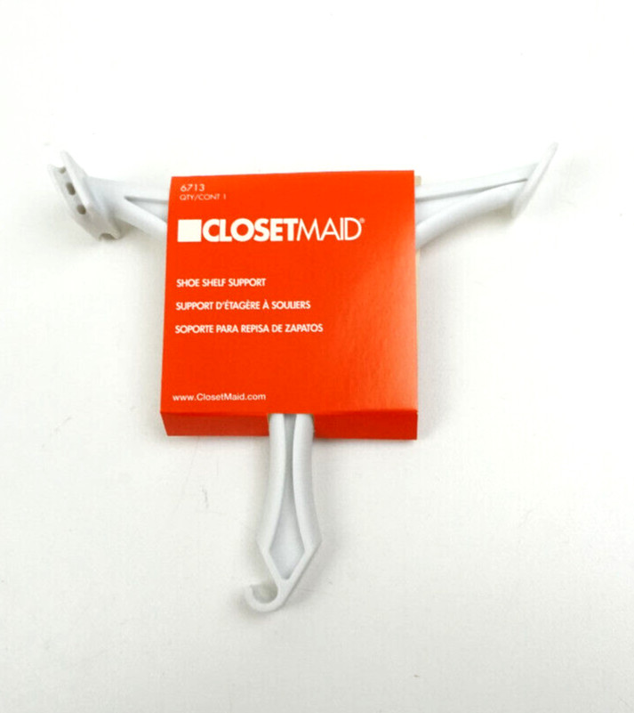Closetmaid 5.5″ Shoe Shelf Support Bracket White 6713