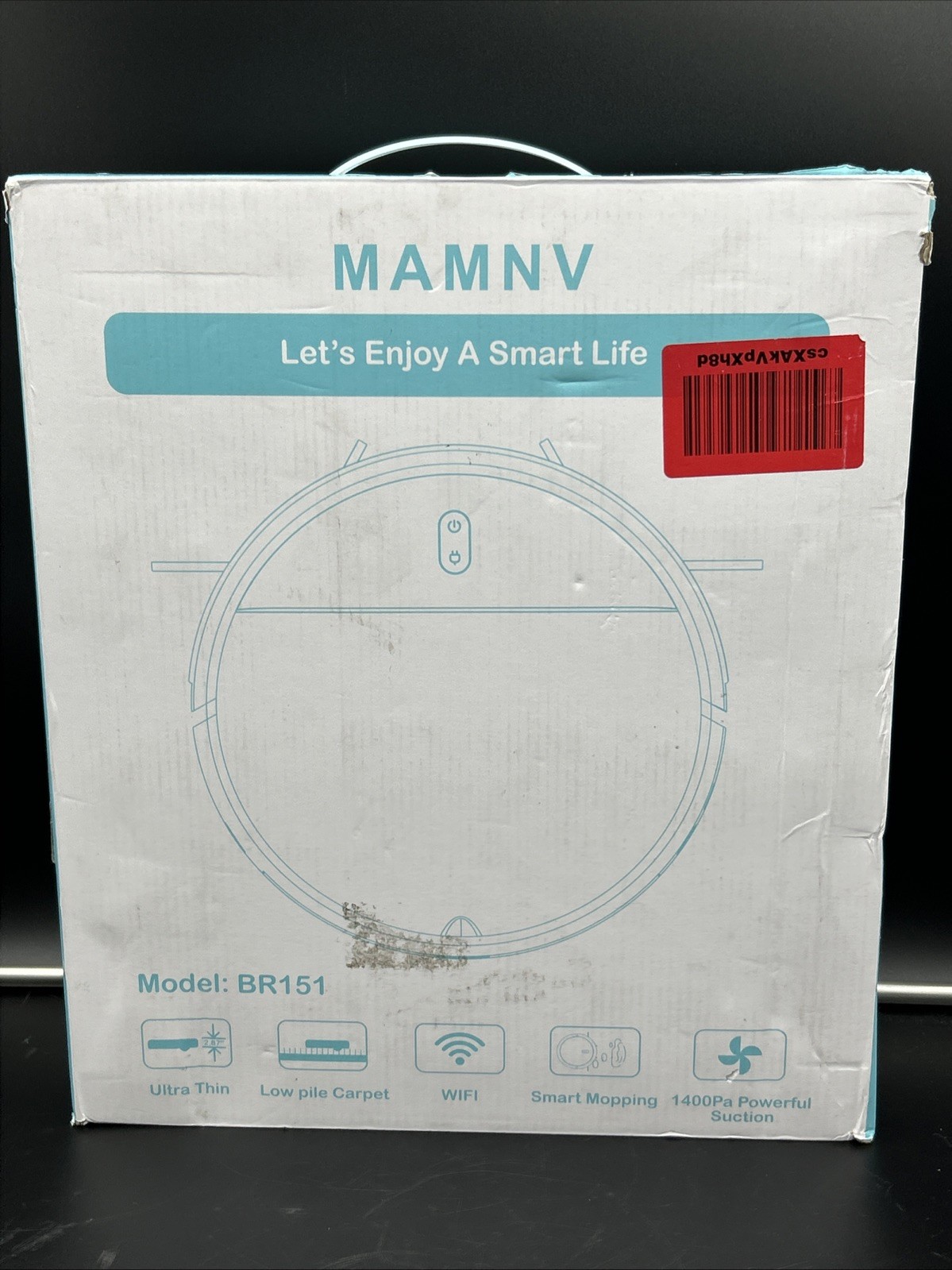 MAMNV BR151 Robot Vacuum and Mop Combo