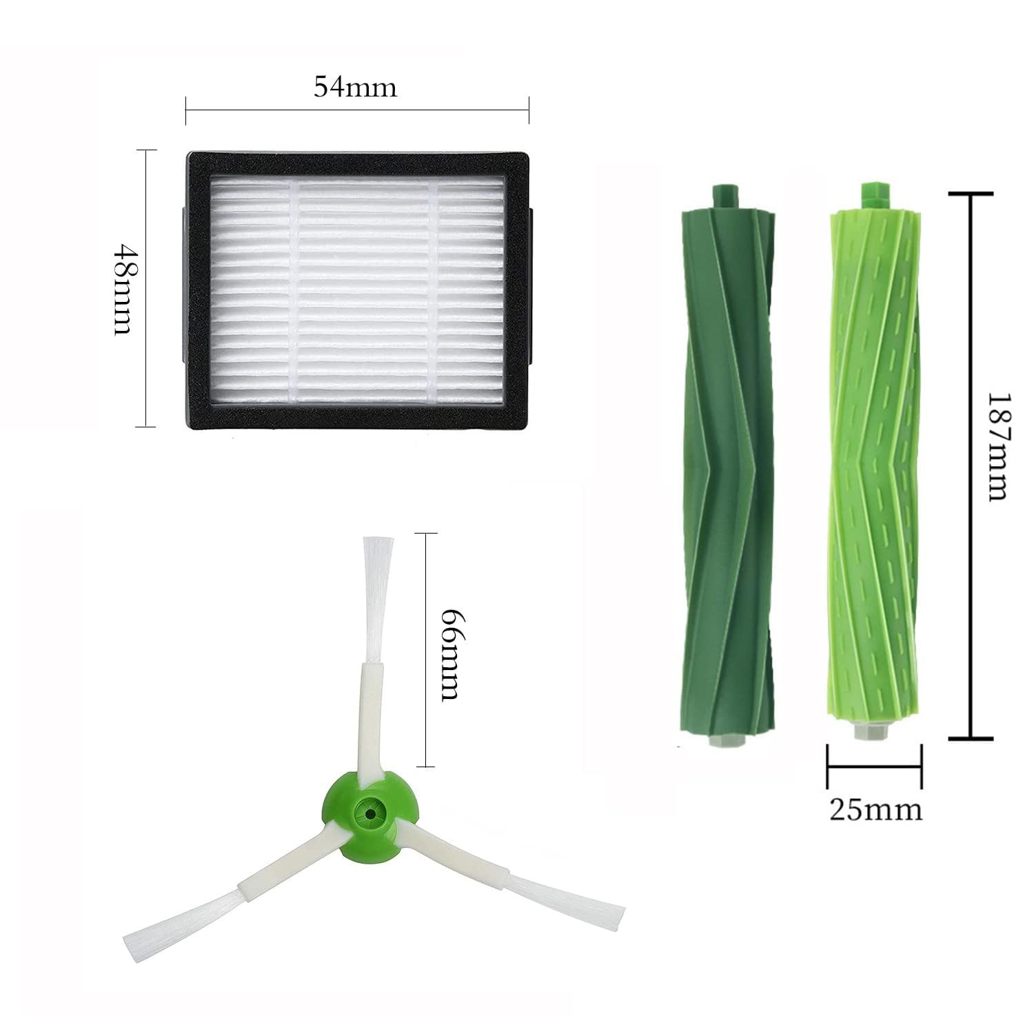 Replacement Parts Compatible with iRobot Roomba I, E & J Series i7 i7+ i2 i3 …