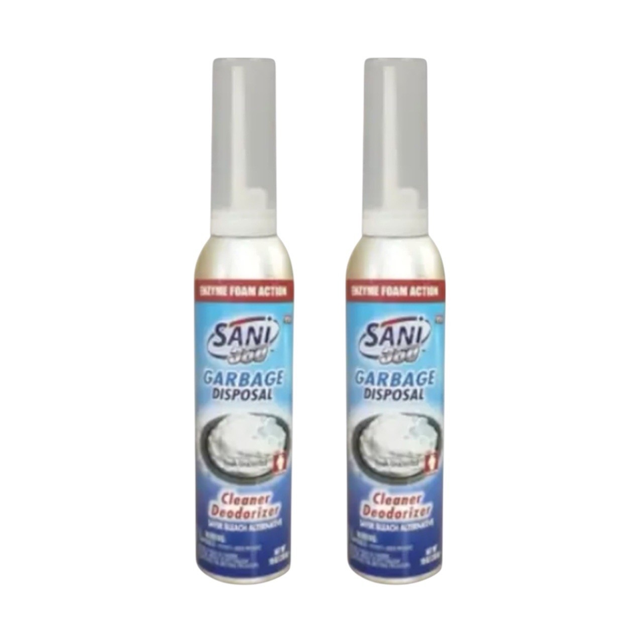 SANI 360° Garbage Disposal Cleaner & Deodorizer, Fresh Unscented, 10oz, 2 Count