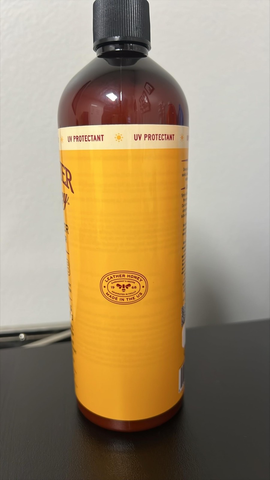 Leather Honey Leather Cleaner Spray: UV Protectant, Non-Toxic & Made in the U…