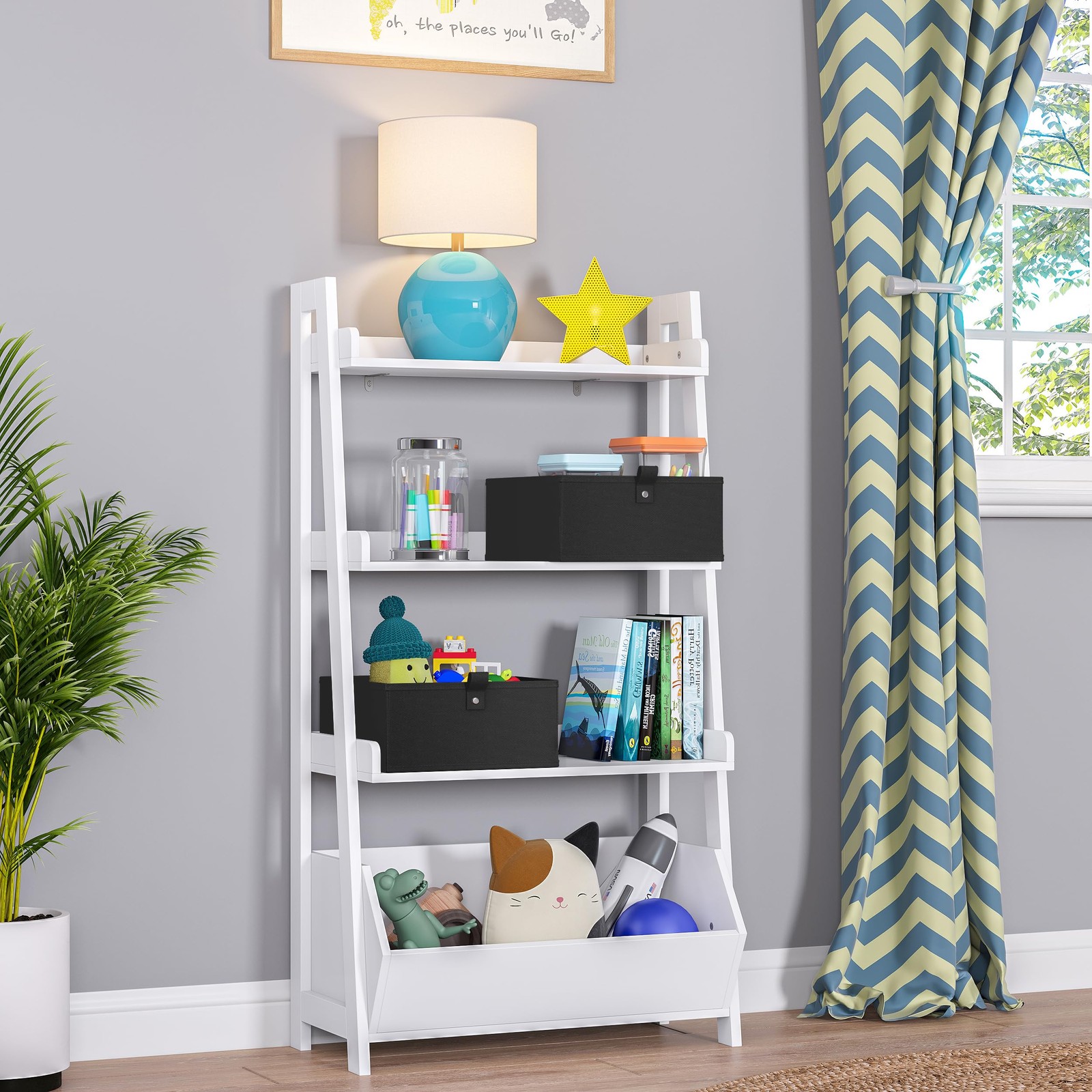 RiverRidge Kids 2pc 10.5in. W x 5in. H Folding Storage One Size, 2 Black Bins