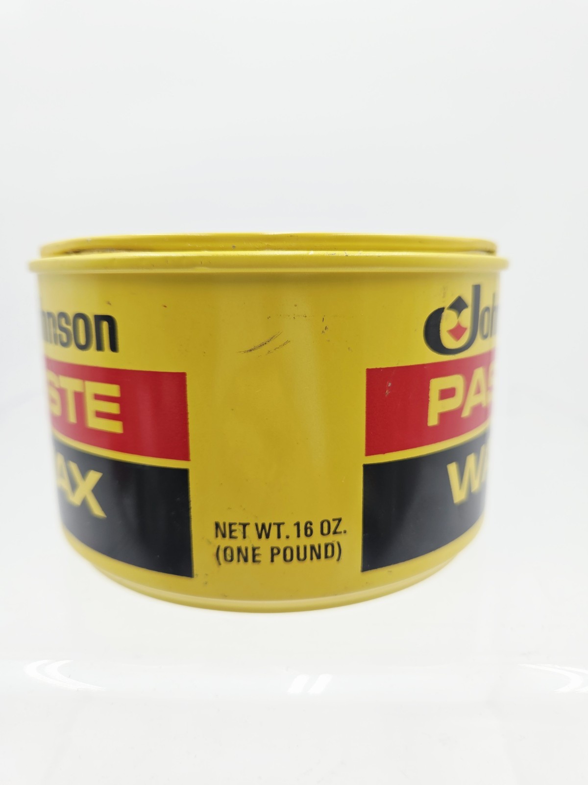 SC Johnson Wood Paste Wax 16 Oz 1lb 2.4oz Total Weight 98% Full Discontinued