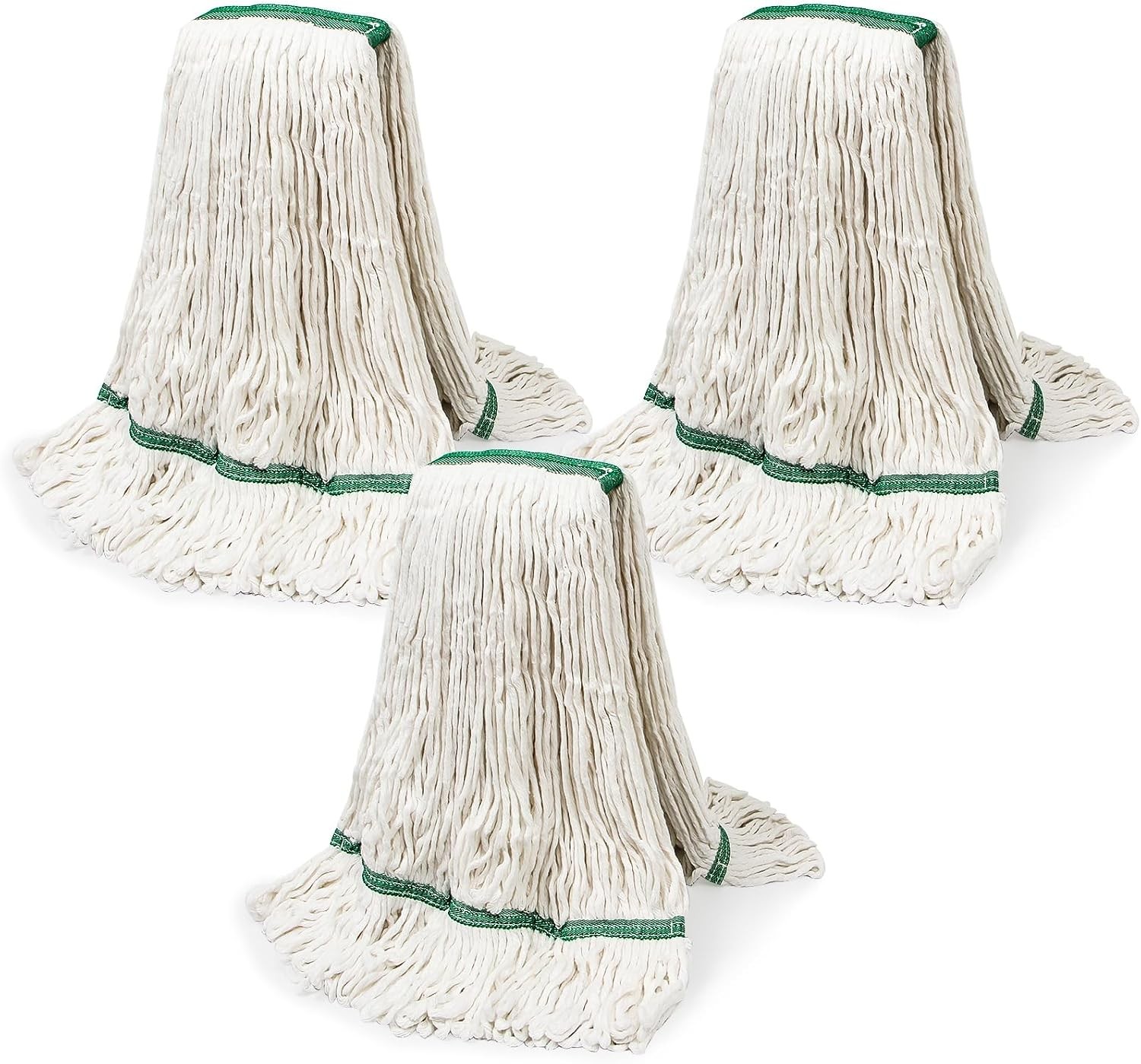 20oz Heavy Mop Replace Head, 3 Pack Commerical Replacement Mop，mop Head