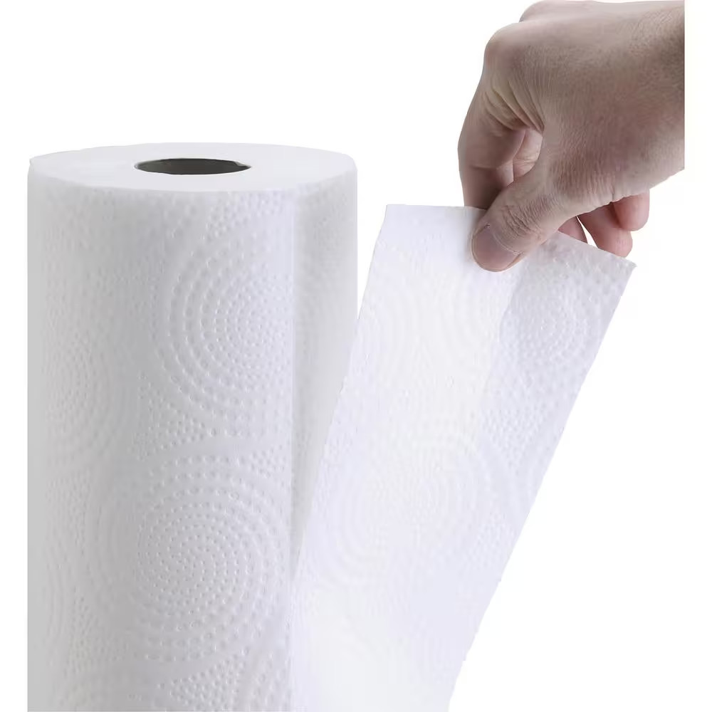Flexible Size Perforated 2-Ply Paper Towel Rolls (170 Sheets per Roll, 30 Rolls