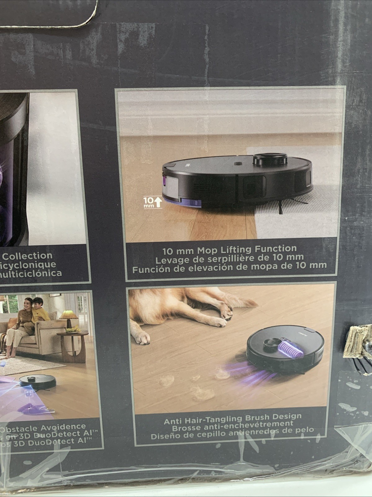 Eureka E20 Plus Robot Vacuum Cleaner Anti Hair-Tangling Brush 8000 Pa Suction