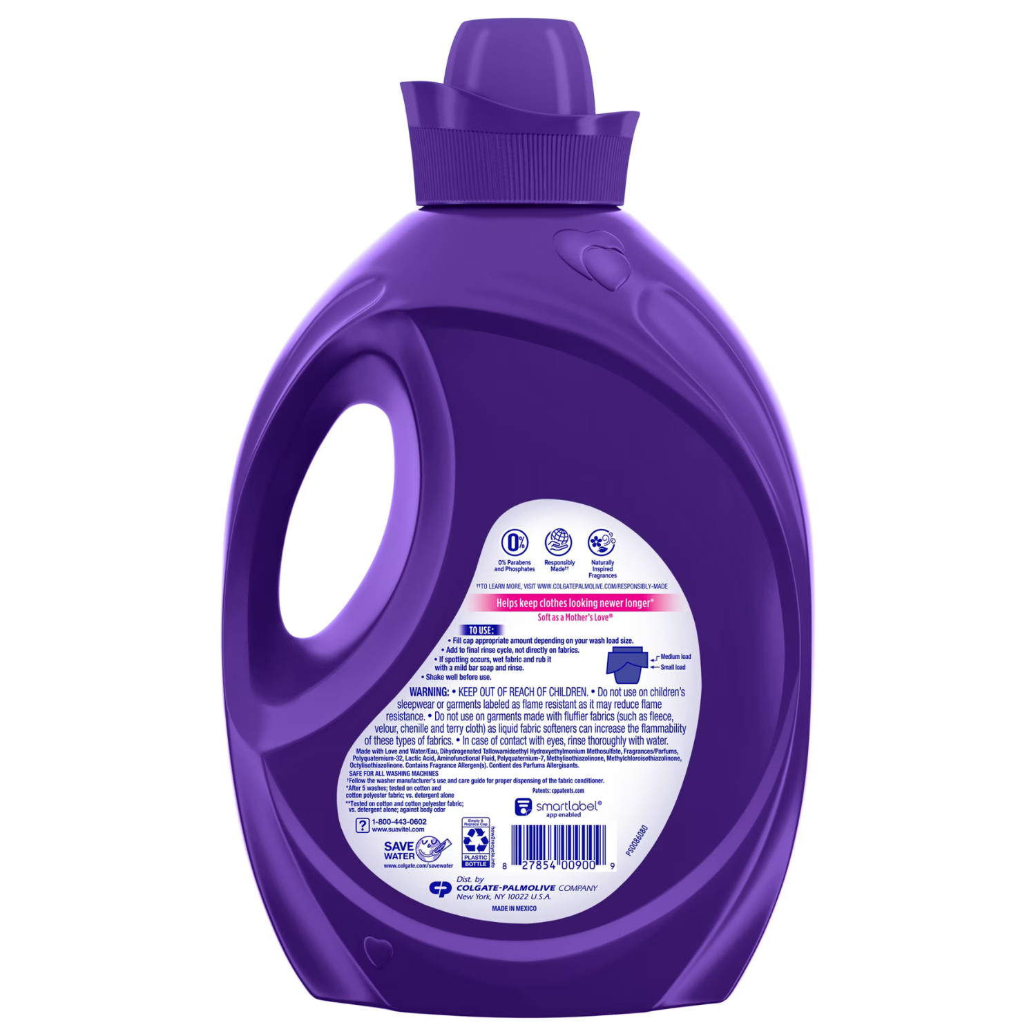 Suavitel Complete Fabric Softener Lavender 100oz 100 Loads, 4 Pack