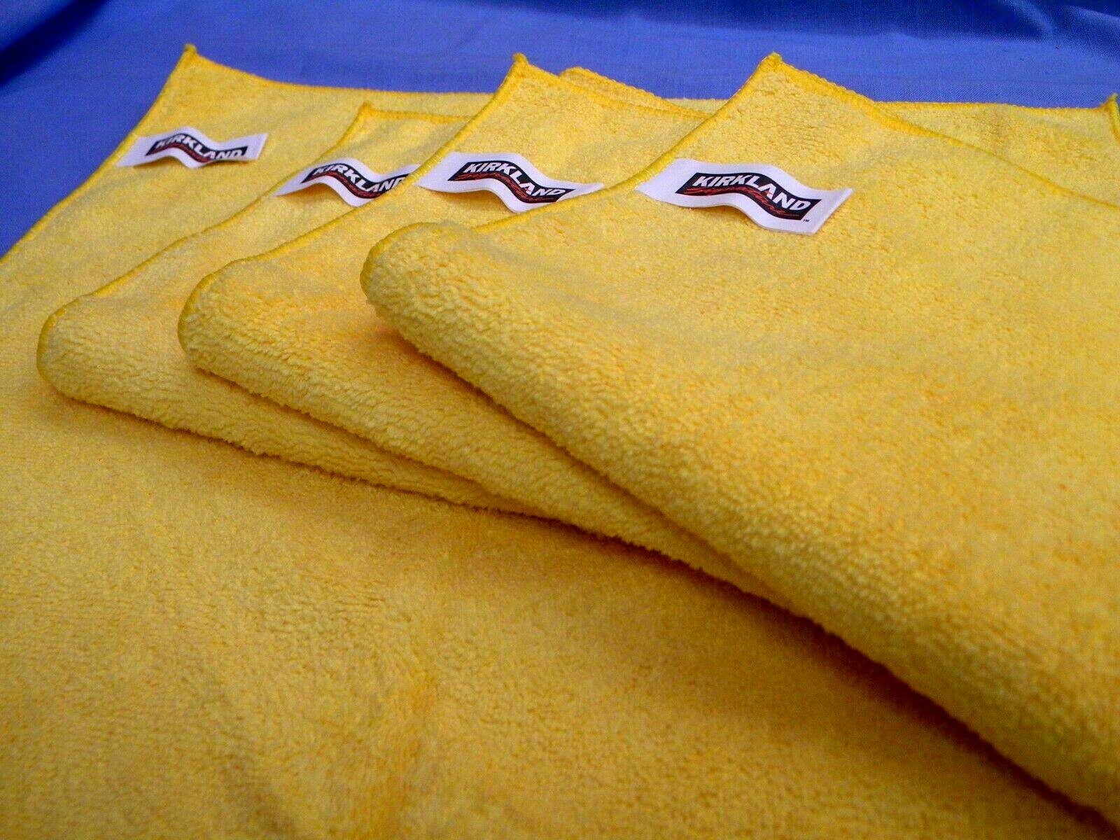 Single Ultra Plush Large MICROFIBER Towel 16 x 16 inch Polish, Buff Shine 1 each