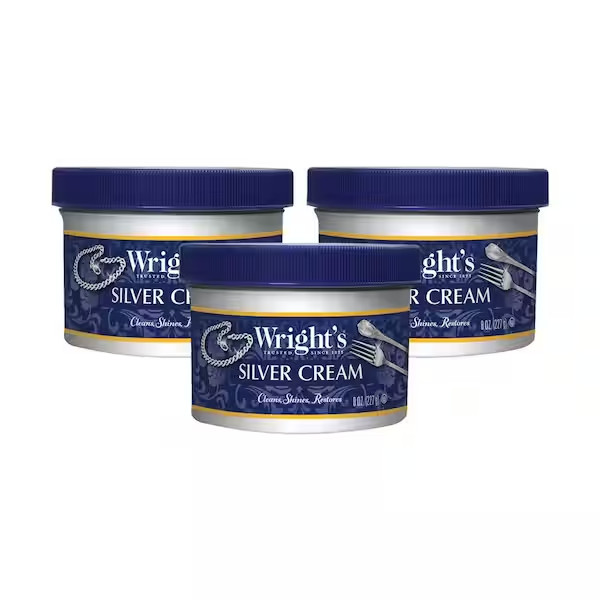 Wright’s Silver Cleaner and Polish Cream – 8 Oz (3-PACK)