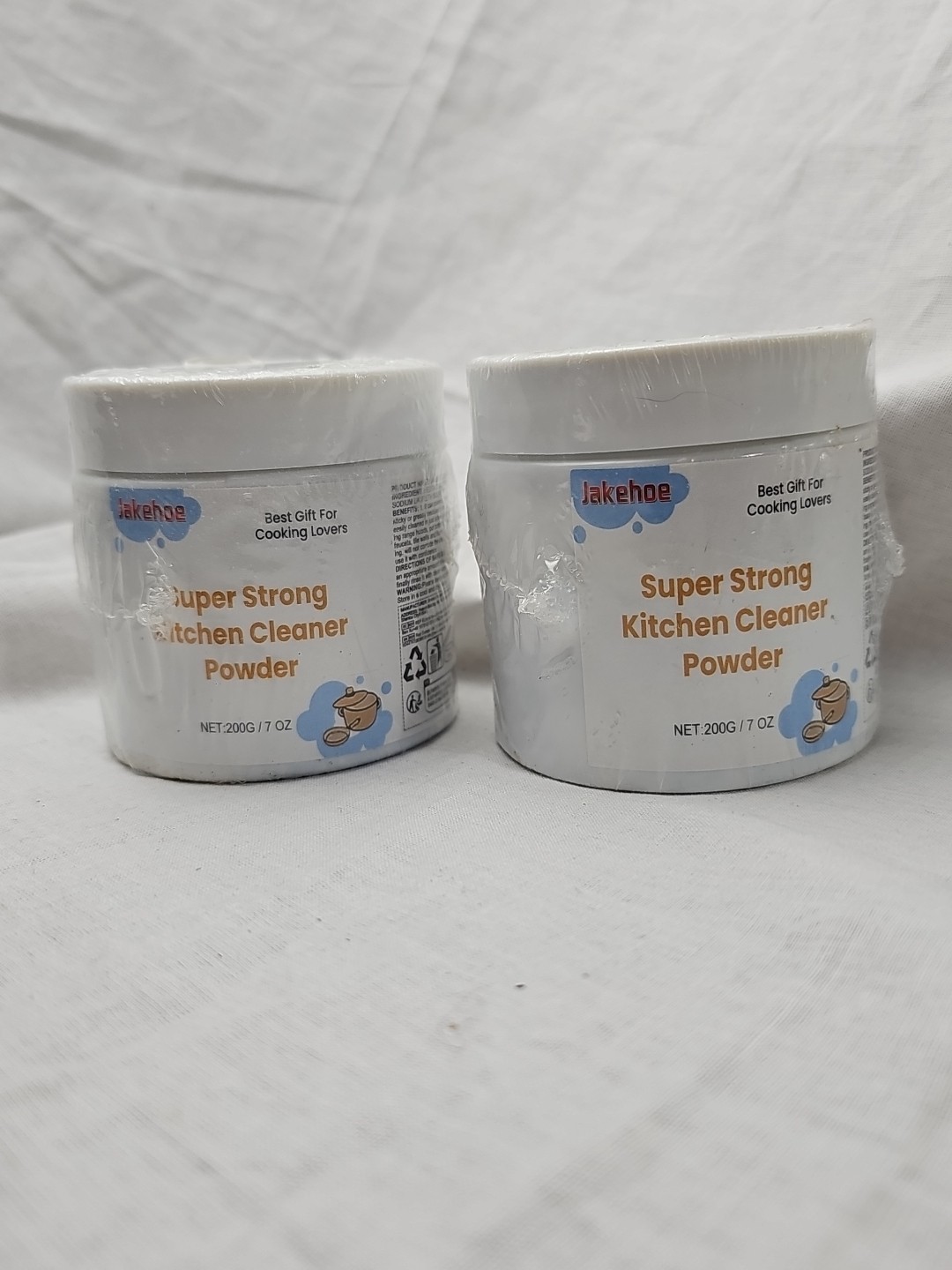 LOT OF 2 – Super Strong Kitchen Cleaner Powder – All Types of Surfaces,