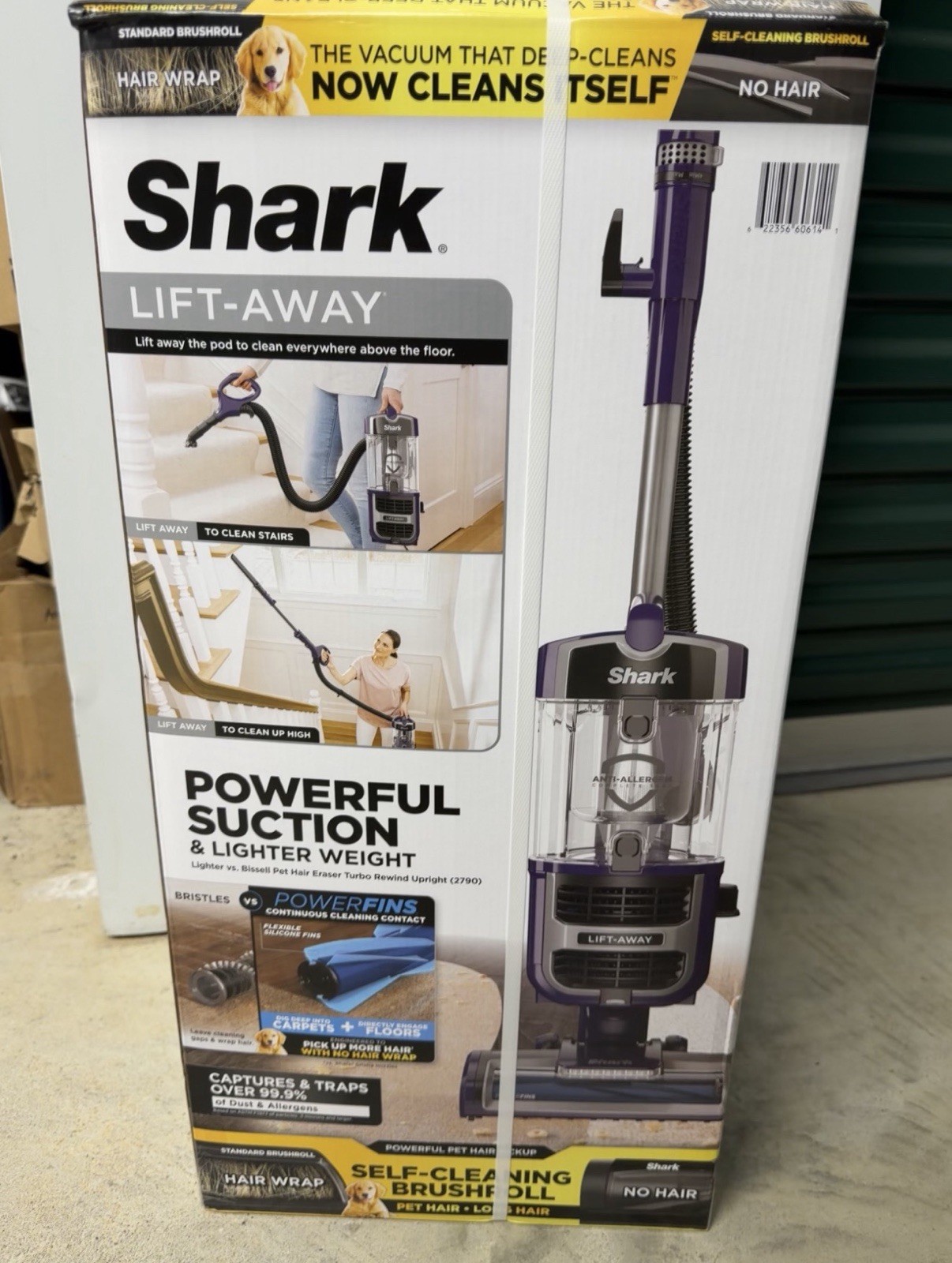 🦮Shark Rotator Pet Lift-away Adv Upright Vacuum Powerfins ZD201🦠