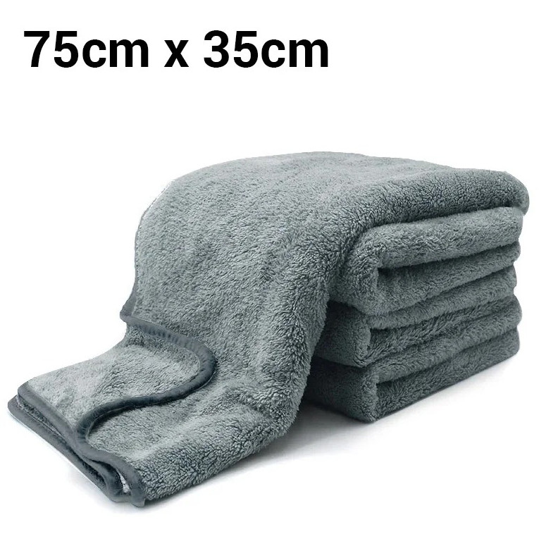1pcs Ultra-Soft Microfiber Car Wash Towel–High Absorbent Cleaning & Drying Cloth
