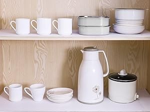 Shelf Liner 24 inch Wide – Waterproof Cabinets Liners, Non Adhesive, Easy to Cut