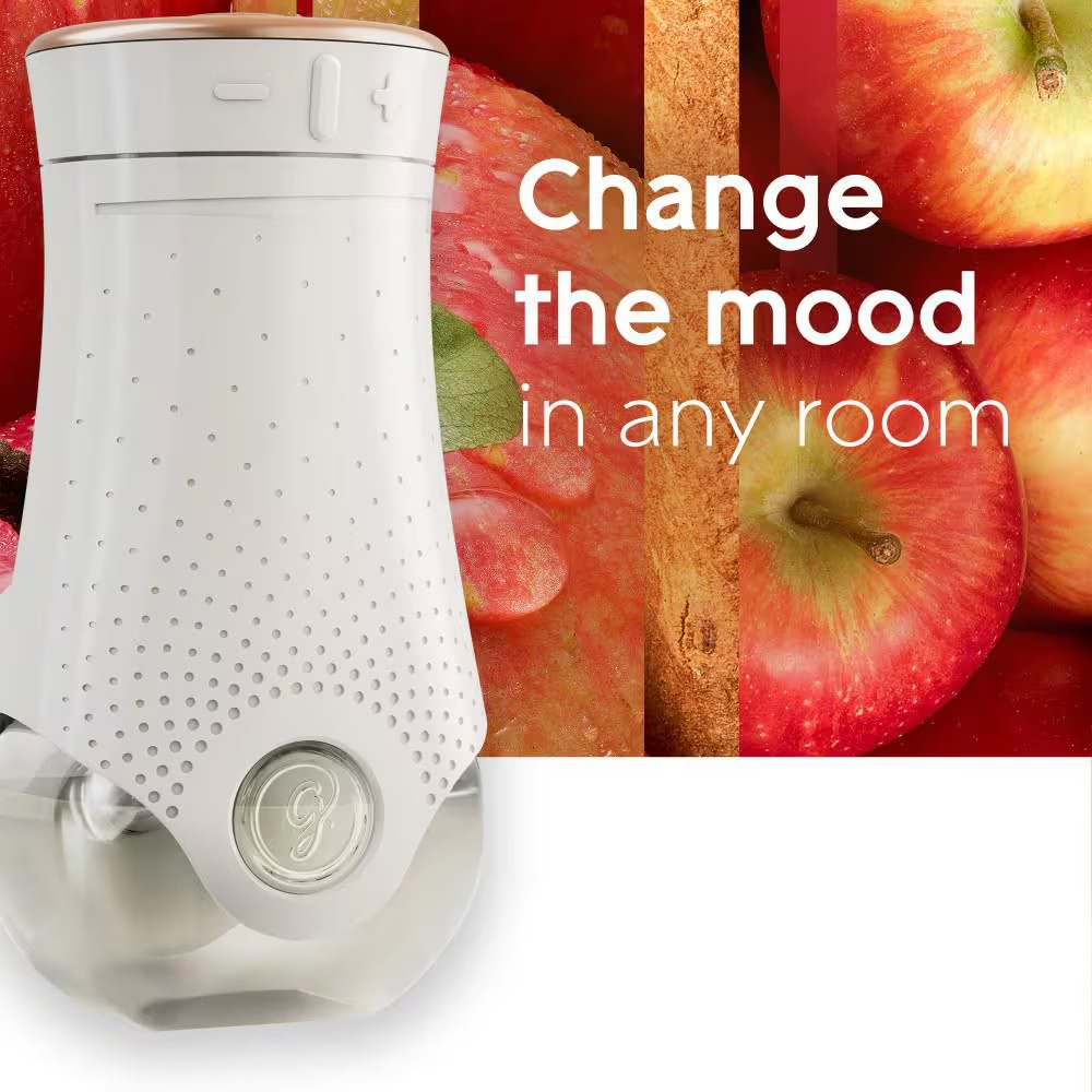 3.35 Fl. Oz. Apple Cinnamon Scented Oil Plug-In Air Freshener Refill (5-Count)