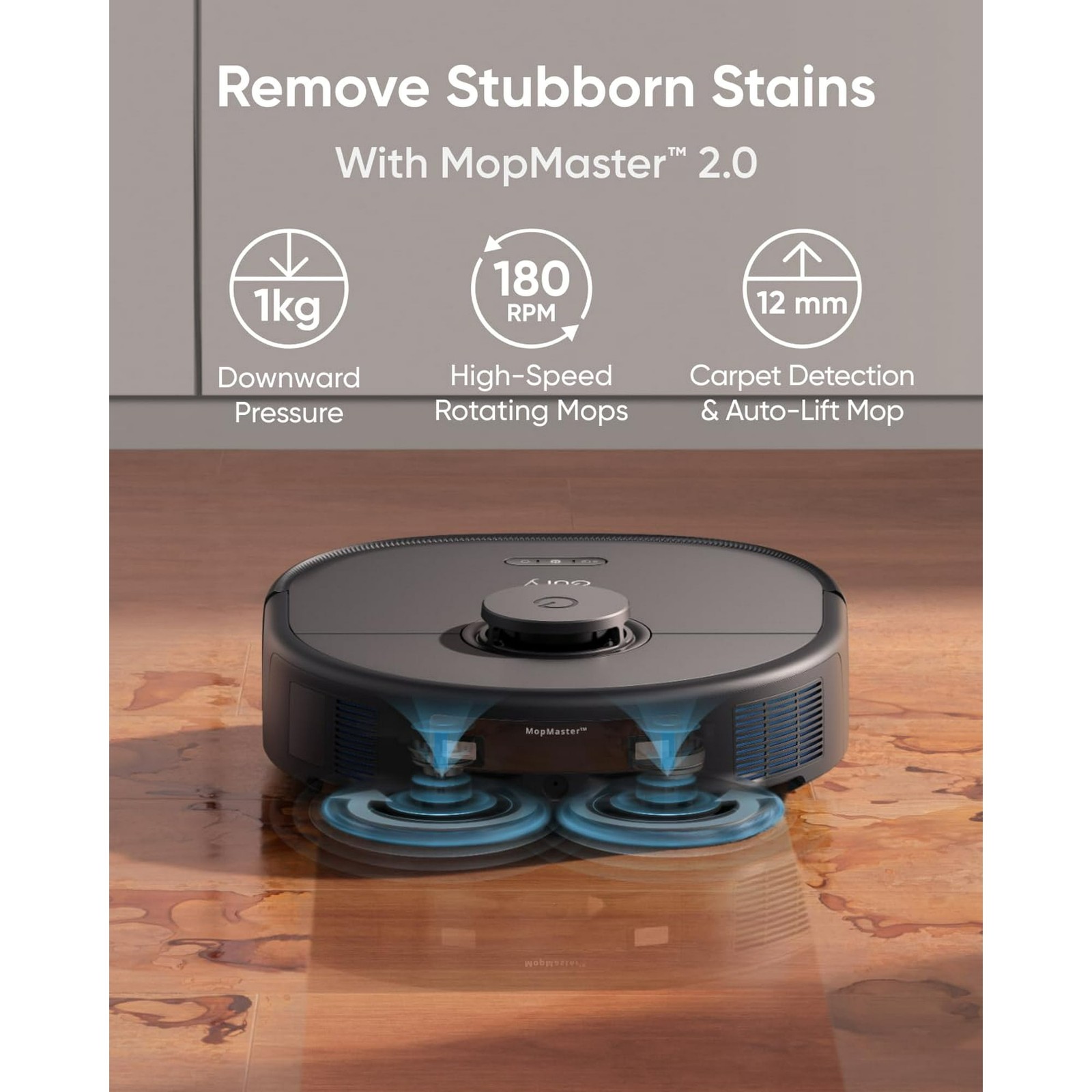 eufy RoboVac X10 Pro Omni 8000 Pa Powerful Suction with 6-Pack Dust Bag Set