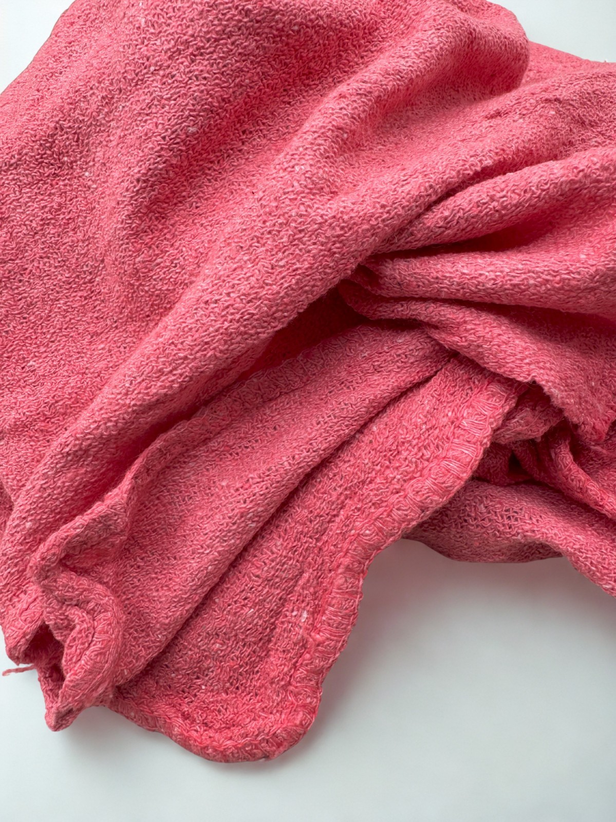 500 RED SHOP TOWELS / 14X14/ MECHANICS RAGS / OIL CHANGE / FREE SHIPPING / NEW