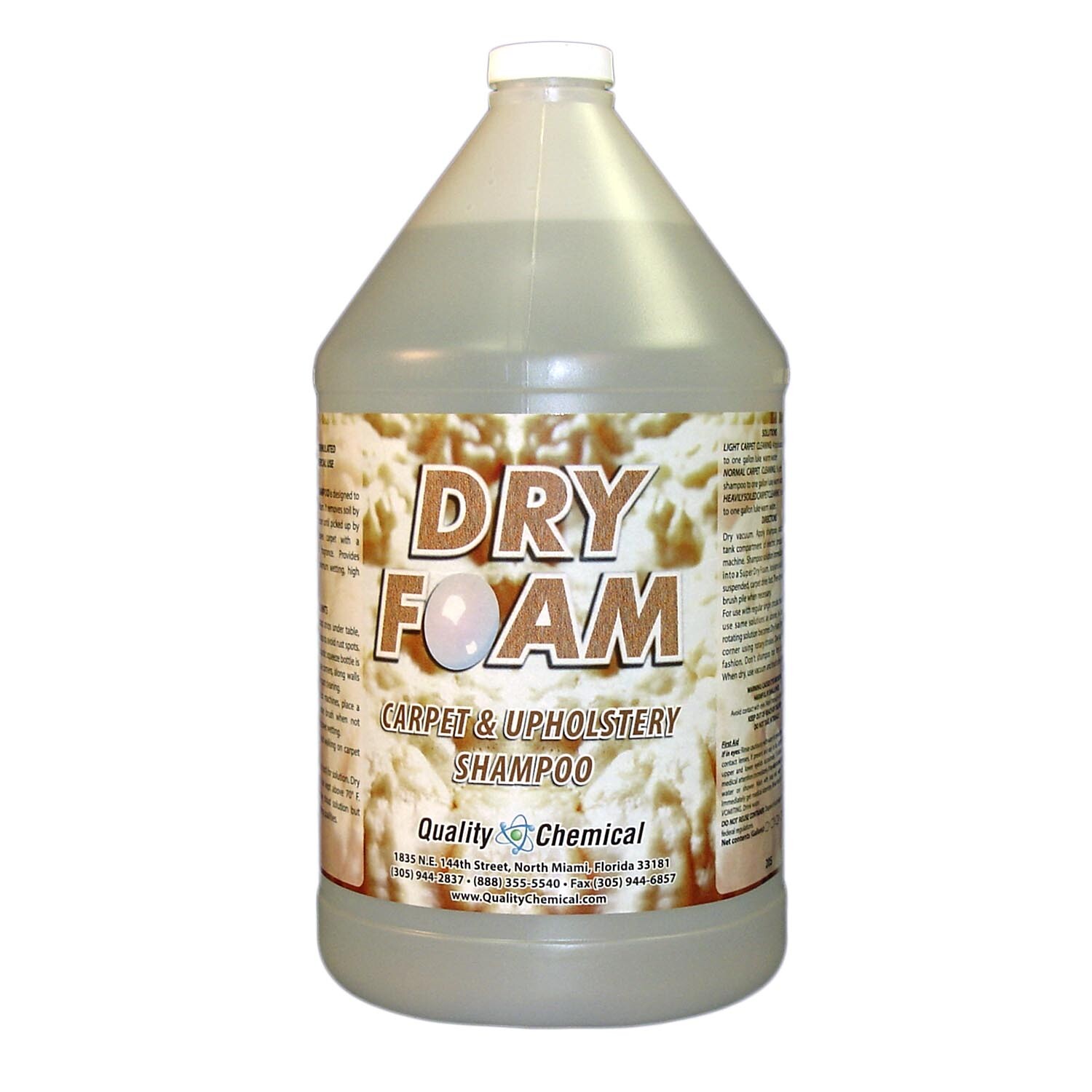 Dry Foam Carpet and Upholstery Shampoo – 1 gallon (128 oz.)