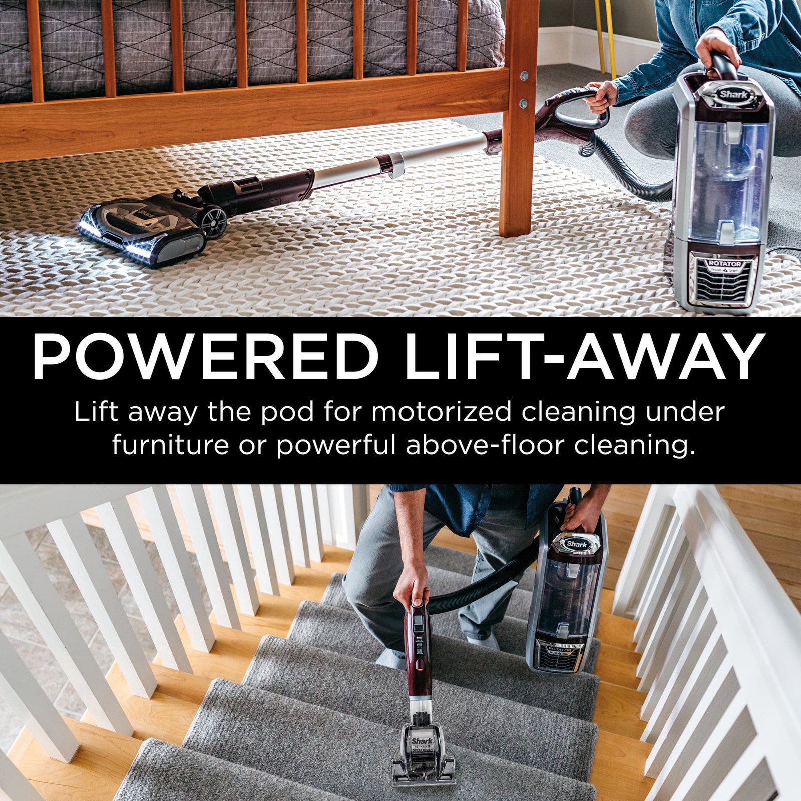 Shark NV752 Rotator Powered Lift-Away TruePet Upright Vacuum NEW
