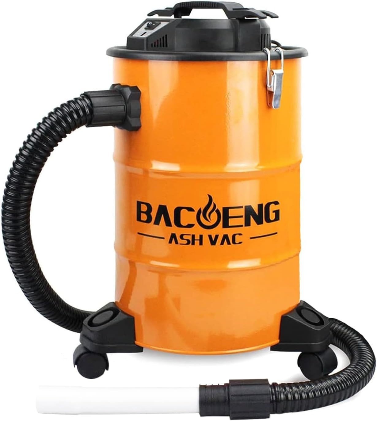 5.3-Gal Ash Vacuum Cleaner With Double Stage Filtration System Standard Ash Vac