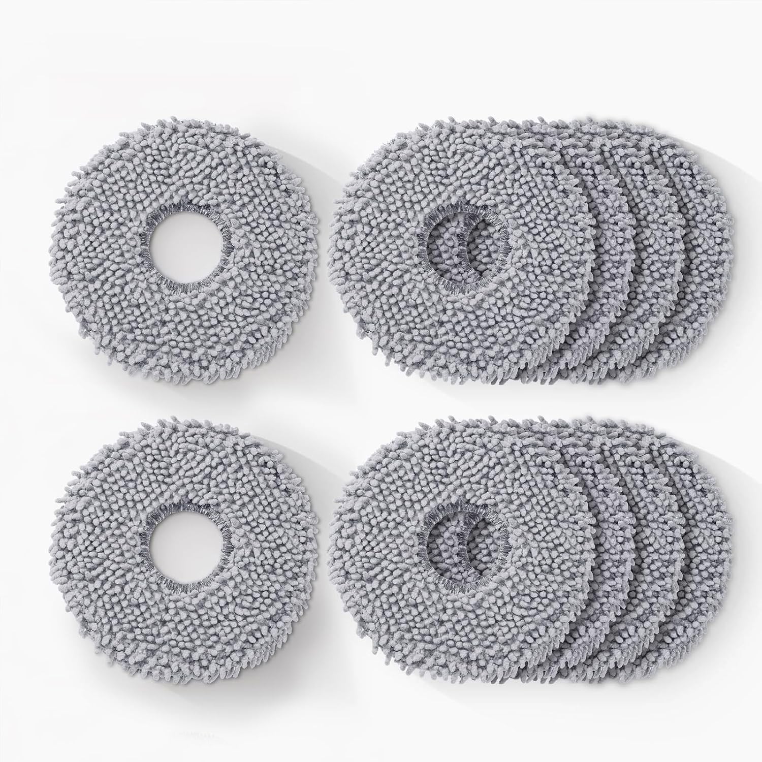 10 Pack Mop Pads for Roborock Qrevo S Pro, Qrevo S5V, QV 35A, Saros 10R | and