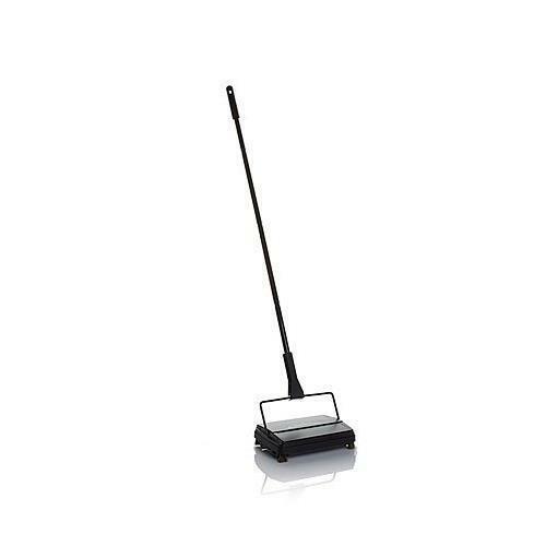 Fuller Brush Electrostatic Hard Floor & Carpet Sweeper 9″ Sweep Path Black