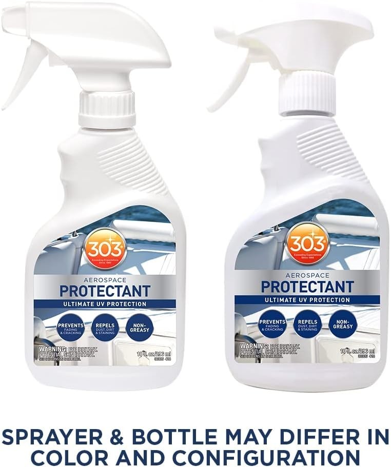 2 PACK 303 Aerospace Protectant 10 OZ Spray VINYL RUBBER PLASTIC LEATHER BOAT