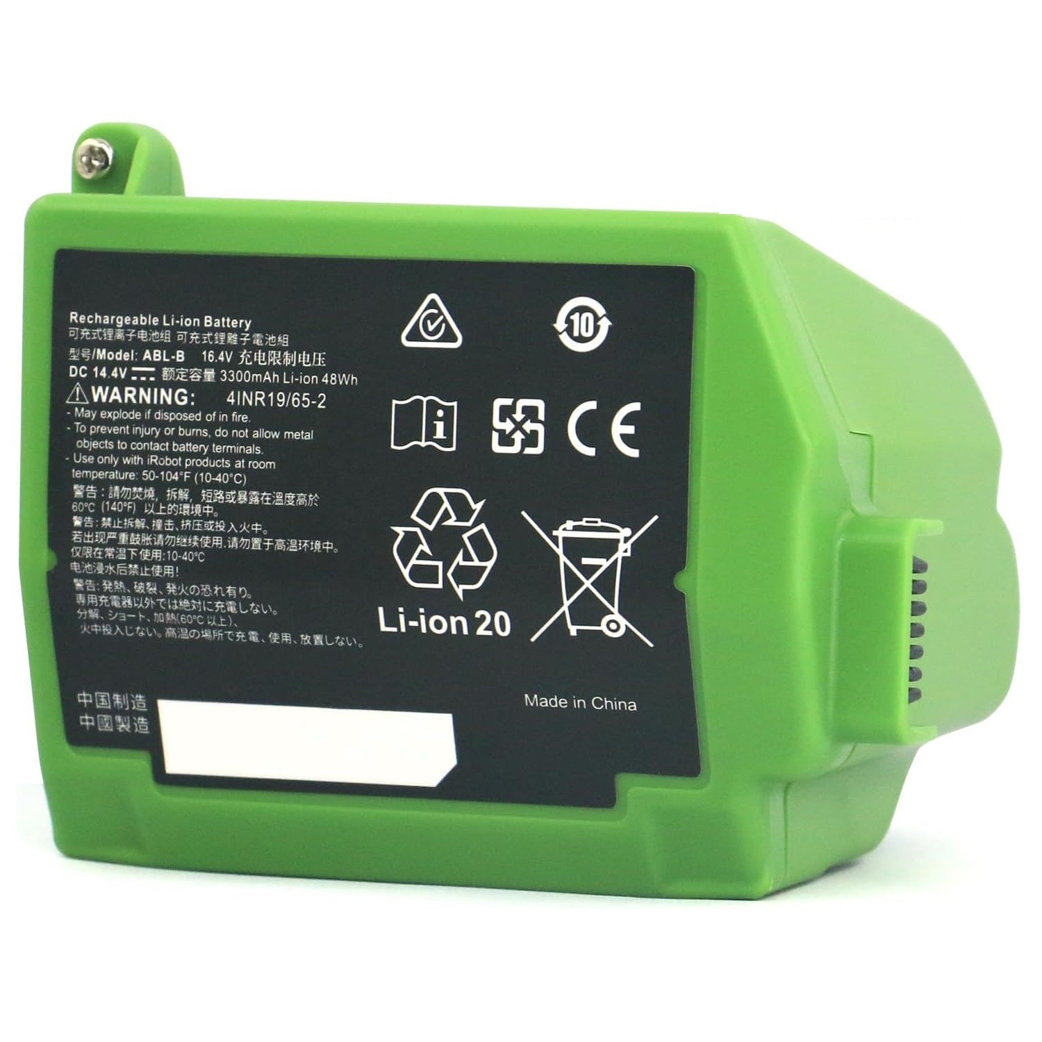 ABL-B Battery 48Wh 16.4V For iRobot Roomba S9 S9+ S9550 9550 Robot Vacuum