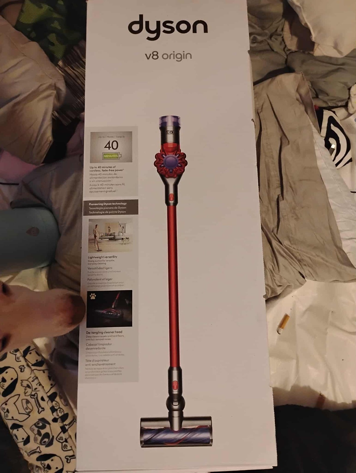 Dyson V8 115W Animal Cordless Stick Vacuum Cleaner – Purple