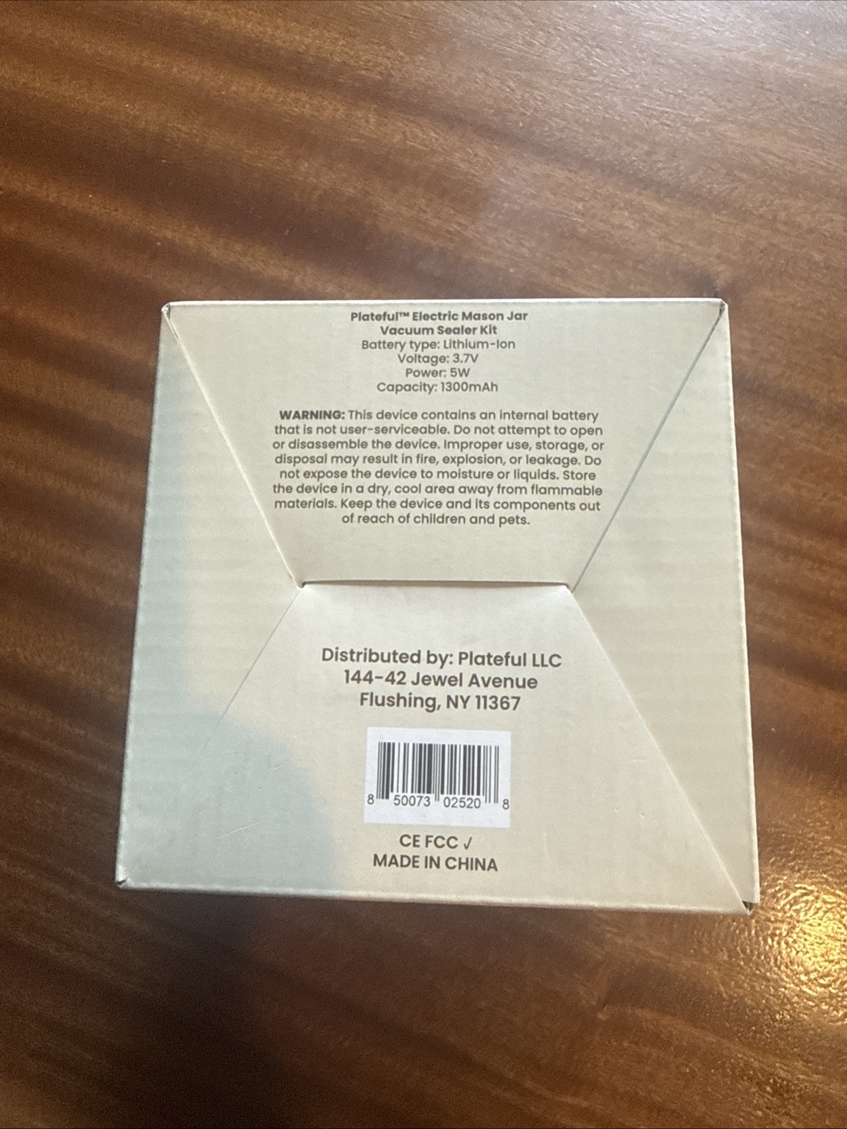 Plateful Electric Mason Jar Vacuum Sealer Kit Lids Included
