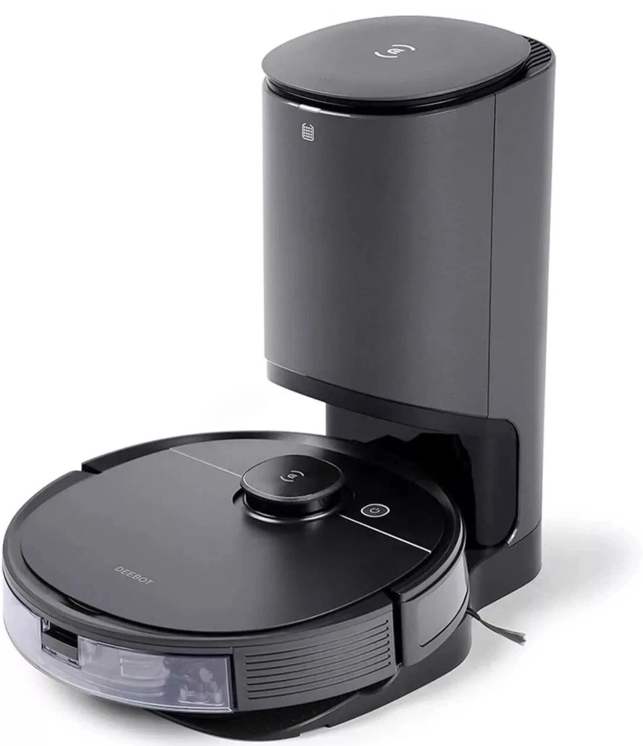 ECOVACS DEEBOT OZMO T8+ Vacuum & Mop Robot w/ Obstacle Avoidance + Auto Empty
