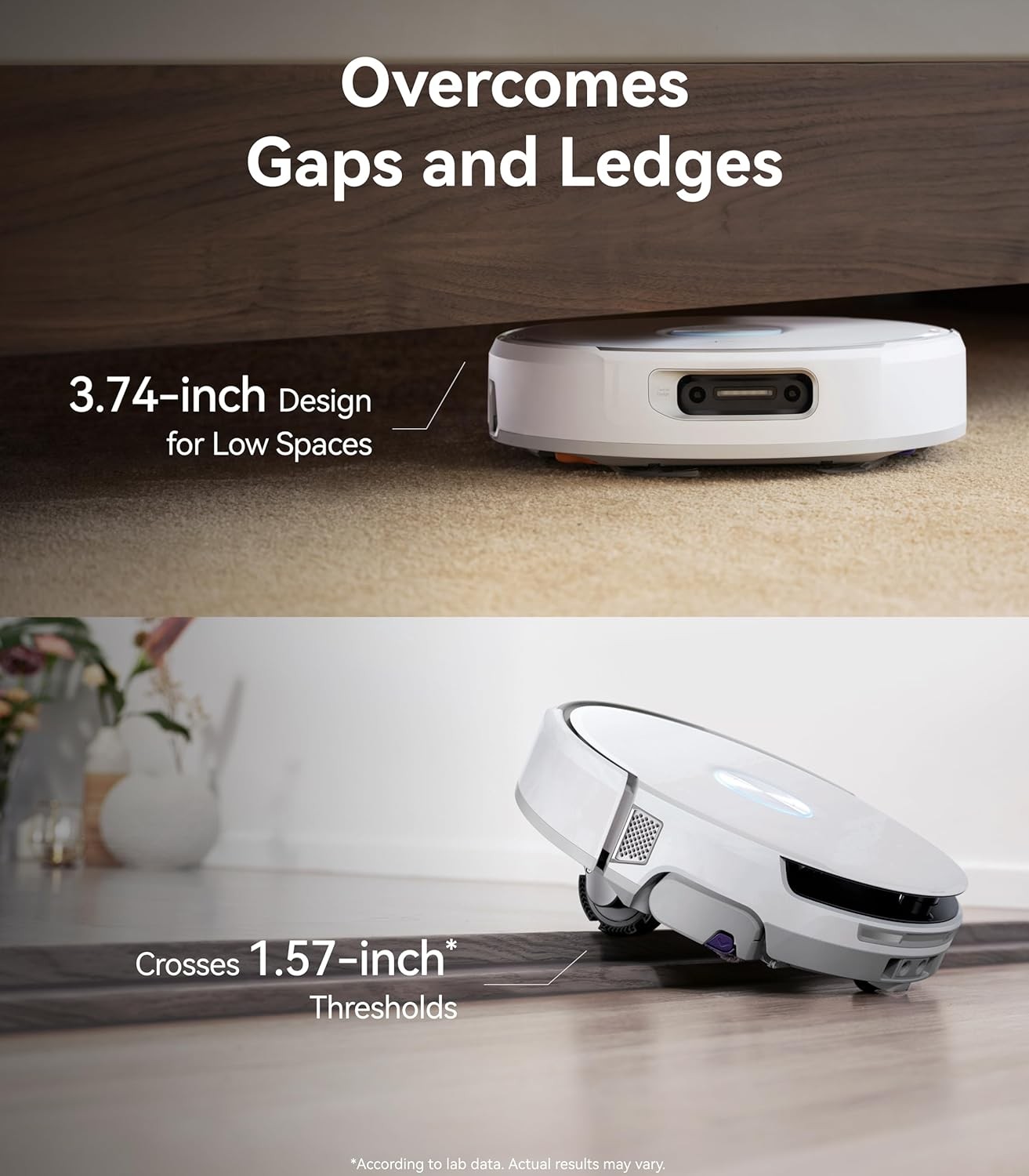 NARWAL Flow Robot Vacuum and Mop Combo 22,000Pa Robotic Cleaner Self-Empty