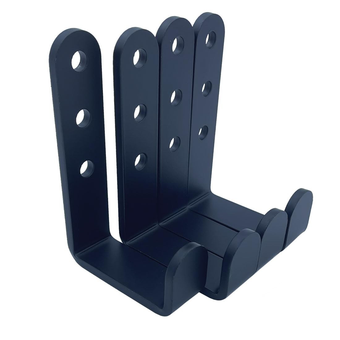 4 Pcs Black Heavy Duty Metal j Hooks for Hanging 230 lbs, Wall Mount Hook for…