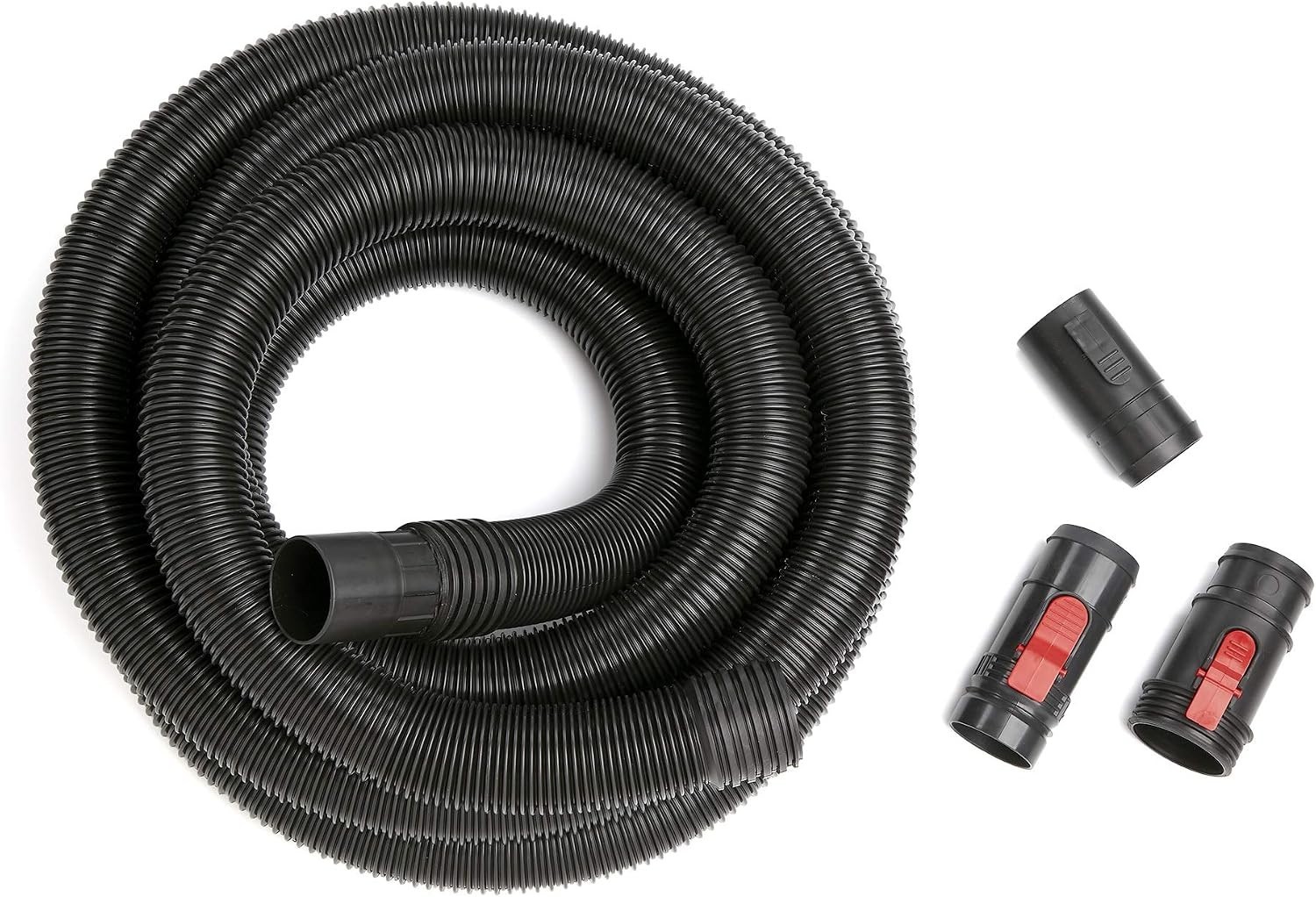 2-1/2″ x 20FT POS-I-LOCK Wet Dry Vac Hose Kit, Fits Most Shop Vacuums