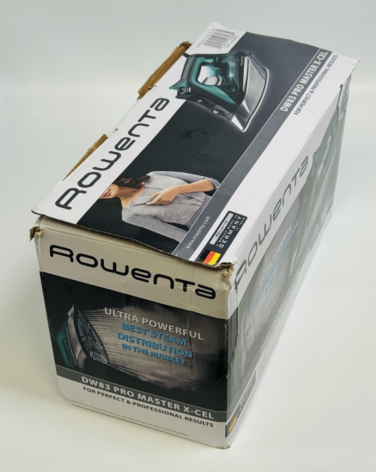 Rowenta Pro Master Stainless Steel Soleplate Steam Iron *OPEN BOX, See Pictures*