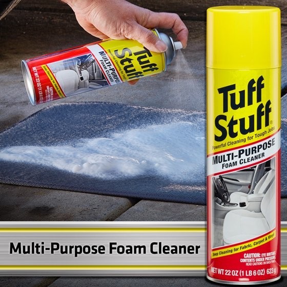 (2 PACK )Tuff Stuff Multi Purpose Foam Cleaner for Deep Cleaning of Car Interior