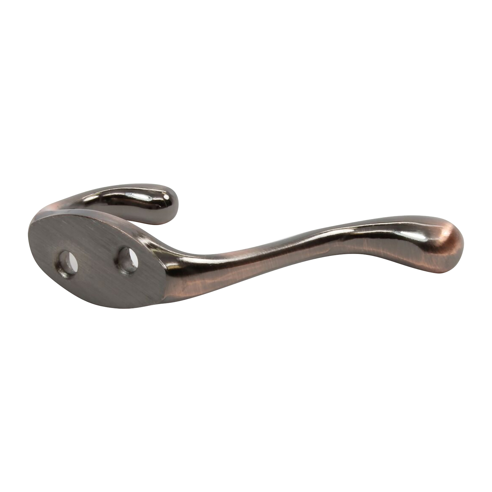 Rok Hardware Heavy Duty Coat Hook, 3-1/2″, Brushed Antique Copper