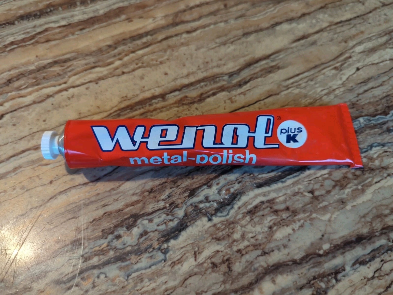 1 tube WENOL METAL POLISH CLEANER ALL FOR BRASS COPPER STAINLESS STEEL TUBE 100G
