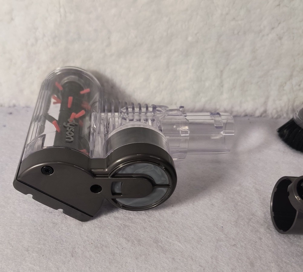 Dyson Flexi Crevice Tool, Mini Turbine Head, Soft Dusting Brush, & Adapter