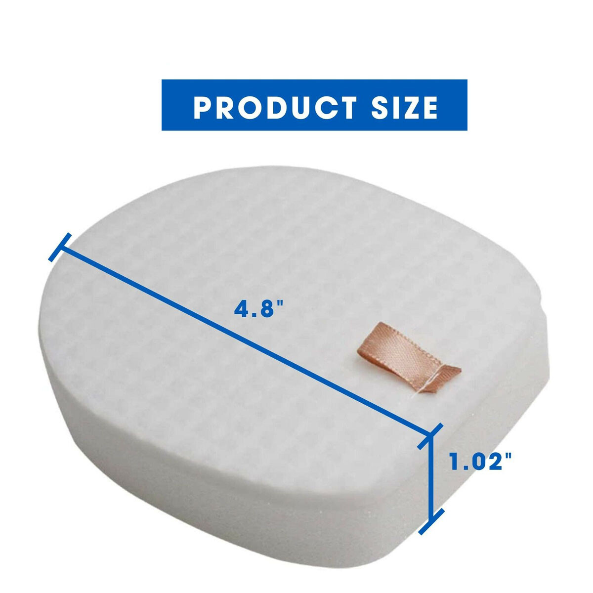2 Set Foam Filter Felt Filter for Shark IX140 IX141 IX141H IX142 IZ140