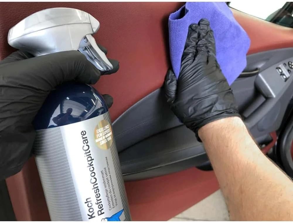 500ml Anti-Static Plastic Cleaner with UV Protection for Automotive Interiors