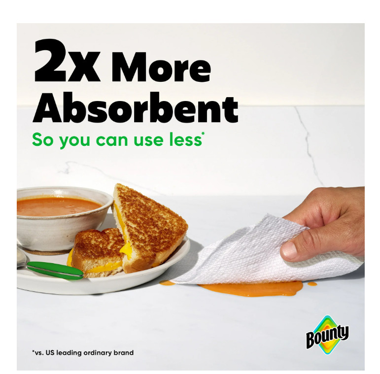 Select-A-Size White Paper Towels, 2 Triple Rolls, 123 Sheets Per Roll
